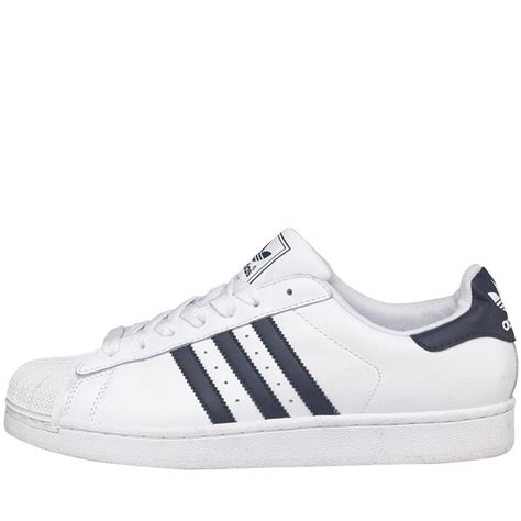 adidas originals superstar 2 white navy